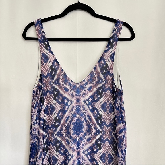 Show Me Your Mumu Women's Kiersten Purple Haze V Neck Sleeveless Maxi Dress sz S - Picture 5 of 14